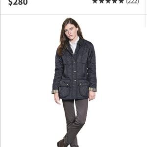 EUC - BARBOUR® WOMEN'S BEADNELL POLARQUILT JACKET